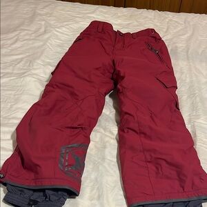 SESSIONS Red Relaxed Fit Pants